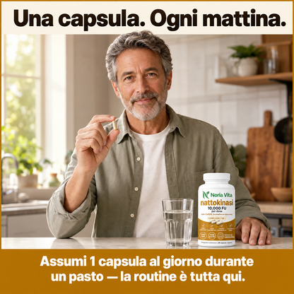 Nattokinasi a massima potenza 10.000 FU — Supporto alla circolazione