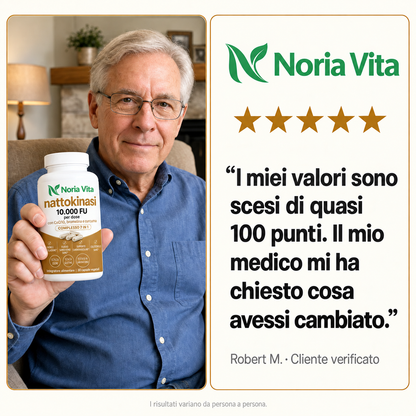Nattokinasi a massima potenza 10.000 FU — Supporto alla circolazione