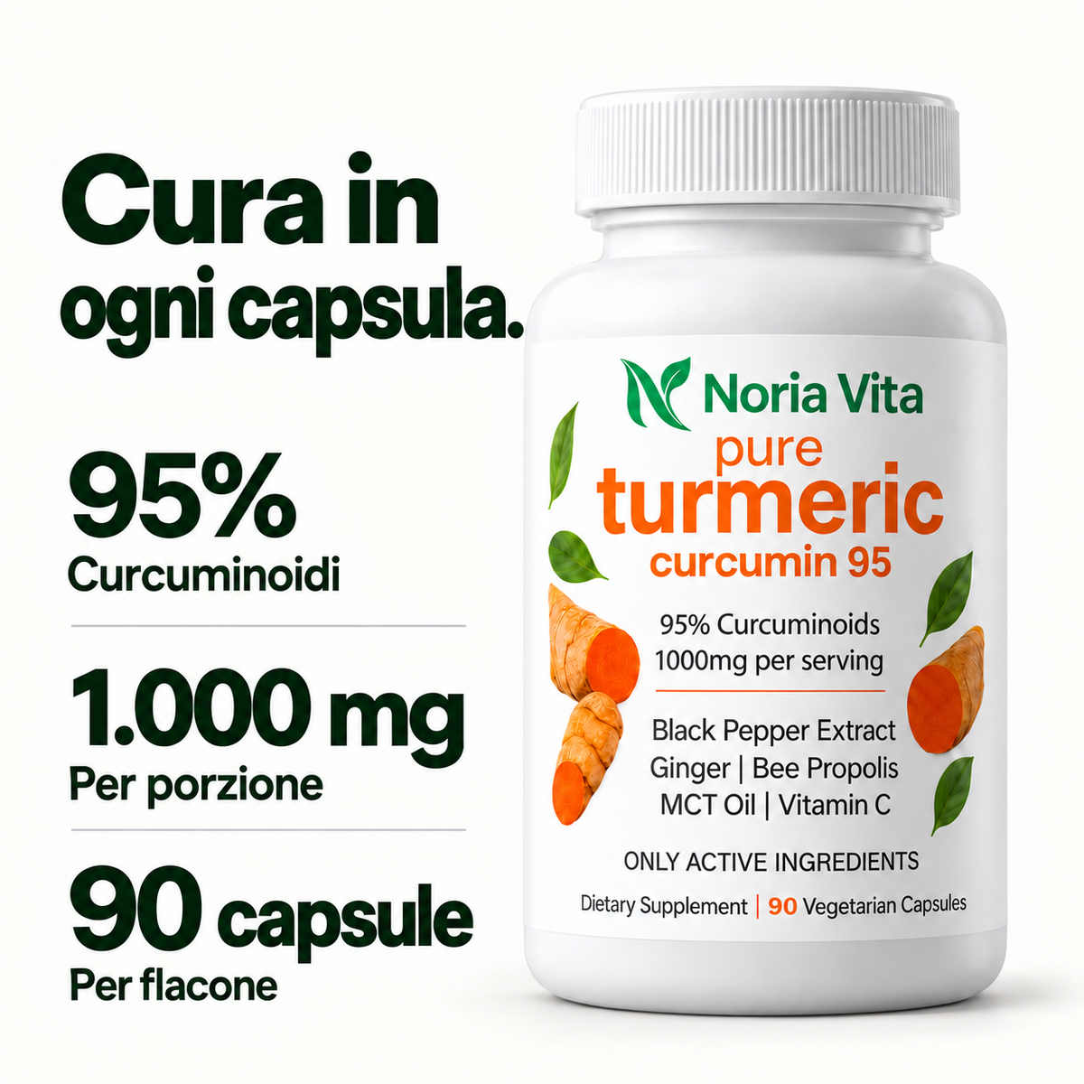 Noria Vita – Concentrazione e quantità per porzione