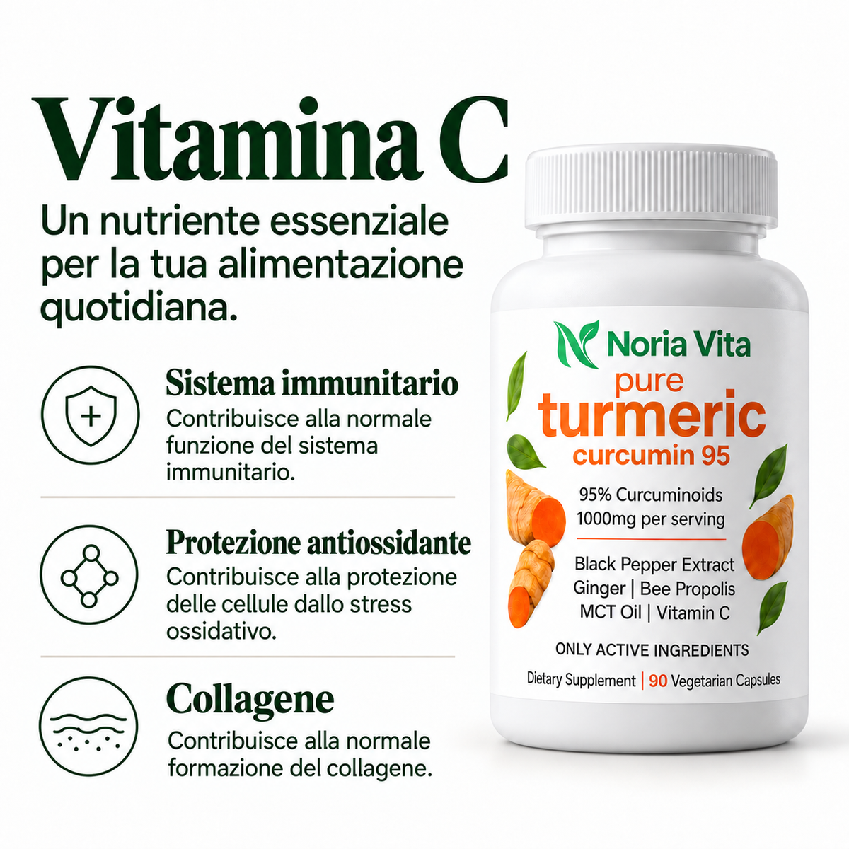 Noria Vita – Vitamina C: funzioni e caratteristiche